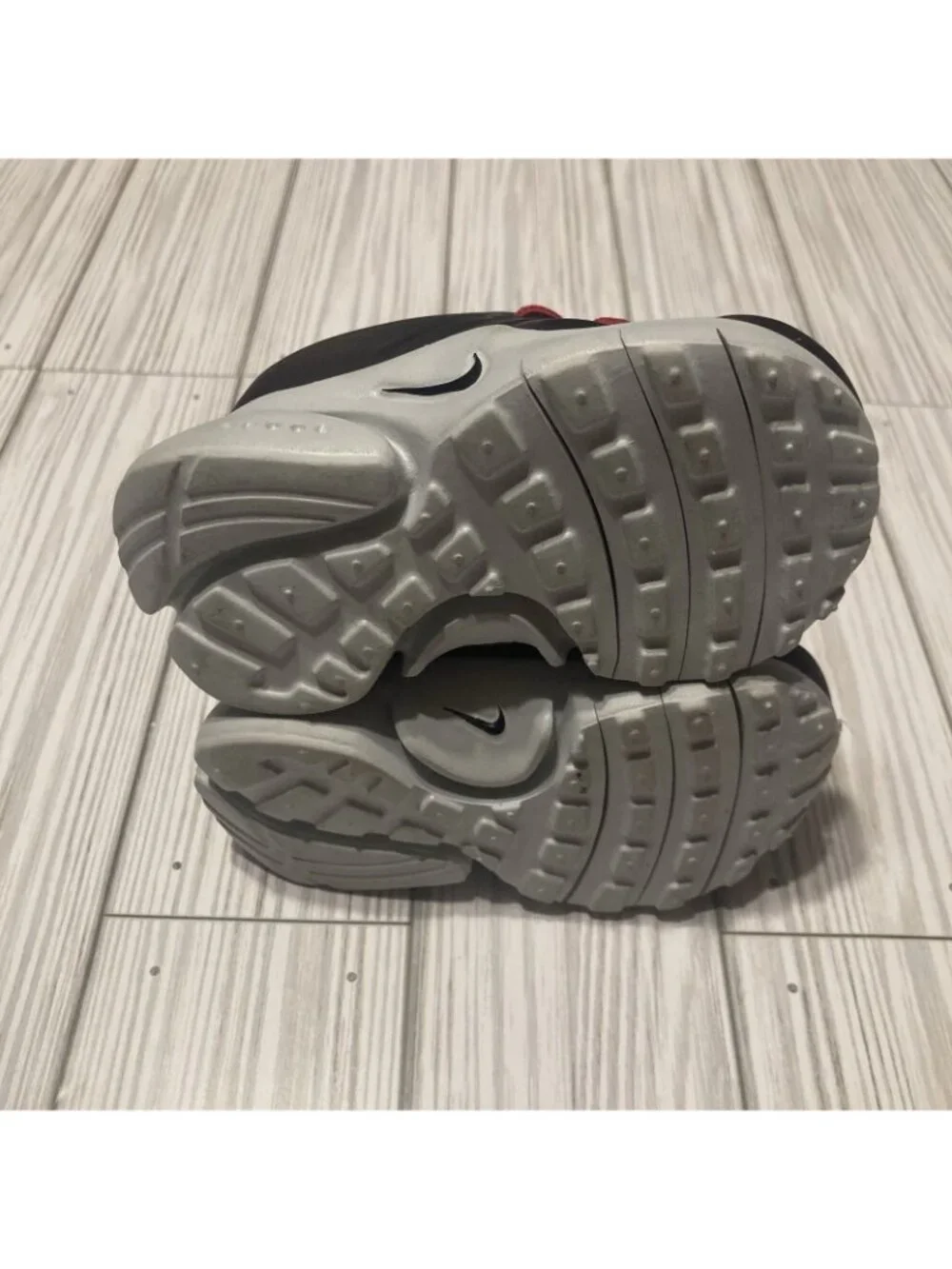 Nike Little Presto (TD) Toddler's Shoes Size 4C University Red Black 844767-600